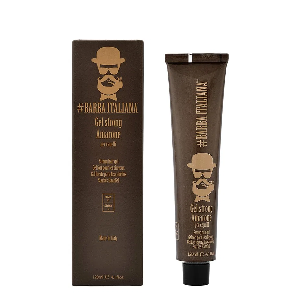 Гель для волос сильной фиксации «Amarone» от Barba Italiana Barba Italiana