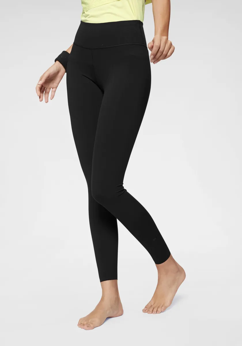 

Тренировочные тайтсы Nike "ONE LUXE WOMENS MID-RISE LEGGINGS", черный