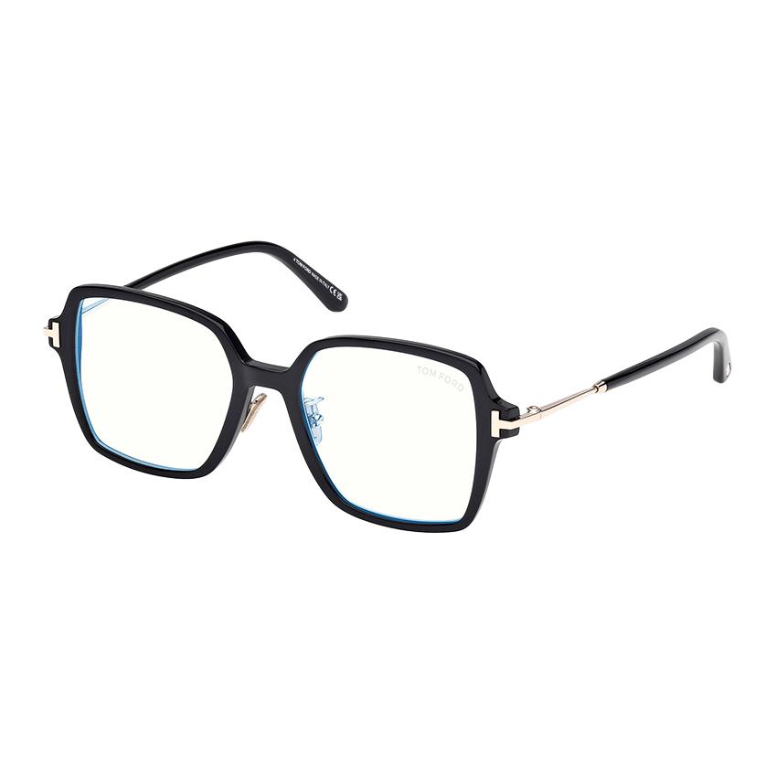 

TOM FORD Квадратная оправа для очков, Black
