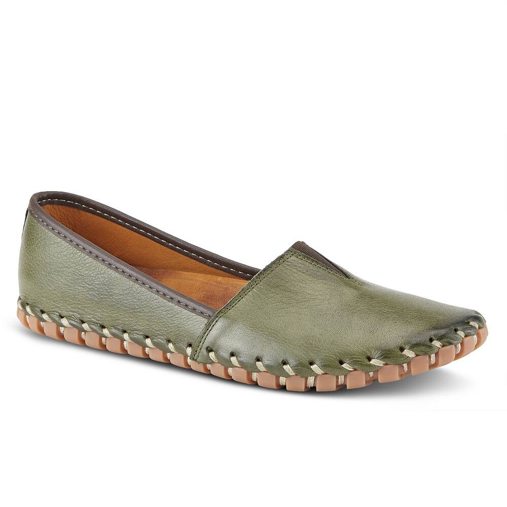 

Женские балетки Spring Step Kathaleta, цвет Olive Green