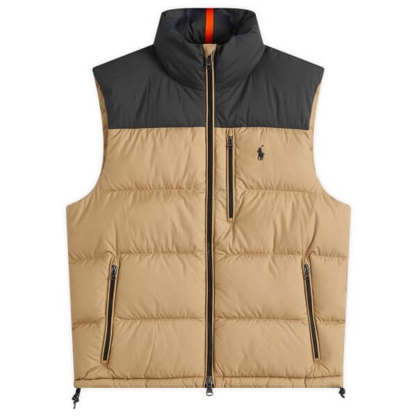 

Жилет с капюшоном El Polo Ralph Lauren, черный