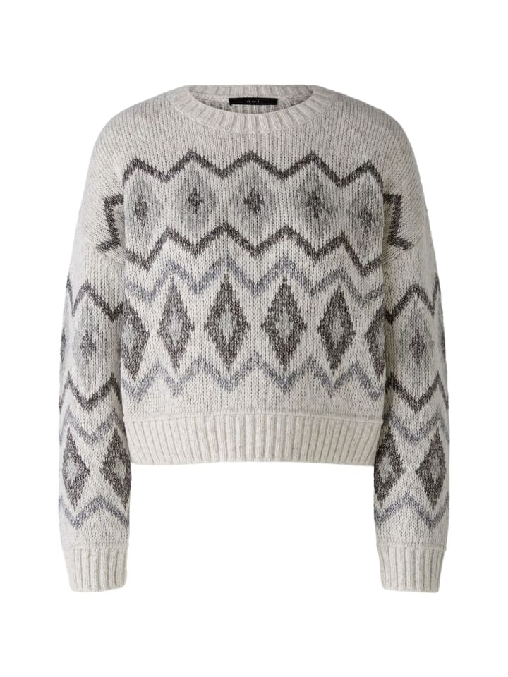 

Пуловер Oui Pullover, цвет lt grey grey