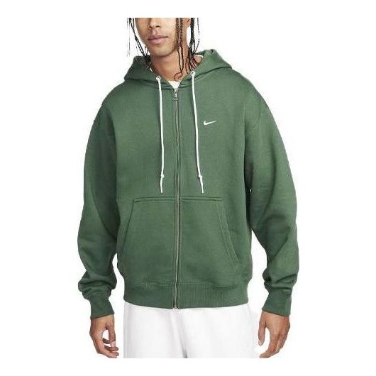

Куртка solo swoosh full-zip hoodie 'green' Nike, мультиколор