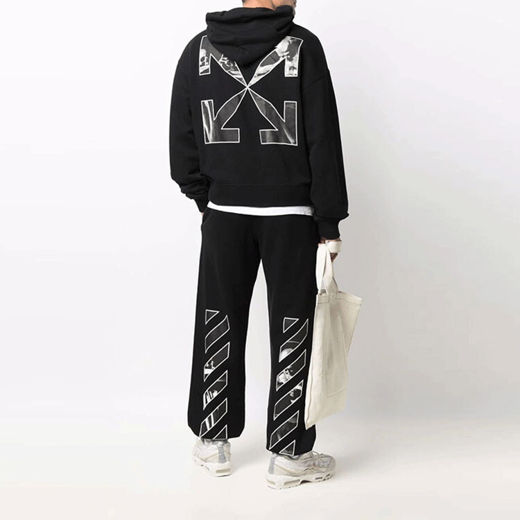 Штаны спортивные Off-White Caravaggio мужские, черный — фото 2