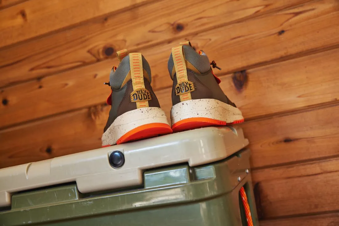 

Мужские ботинки HEYDUDE Tahoe Classic до щиколотки, зеленый/мультиколор