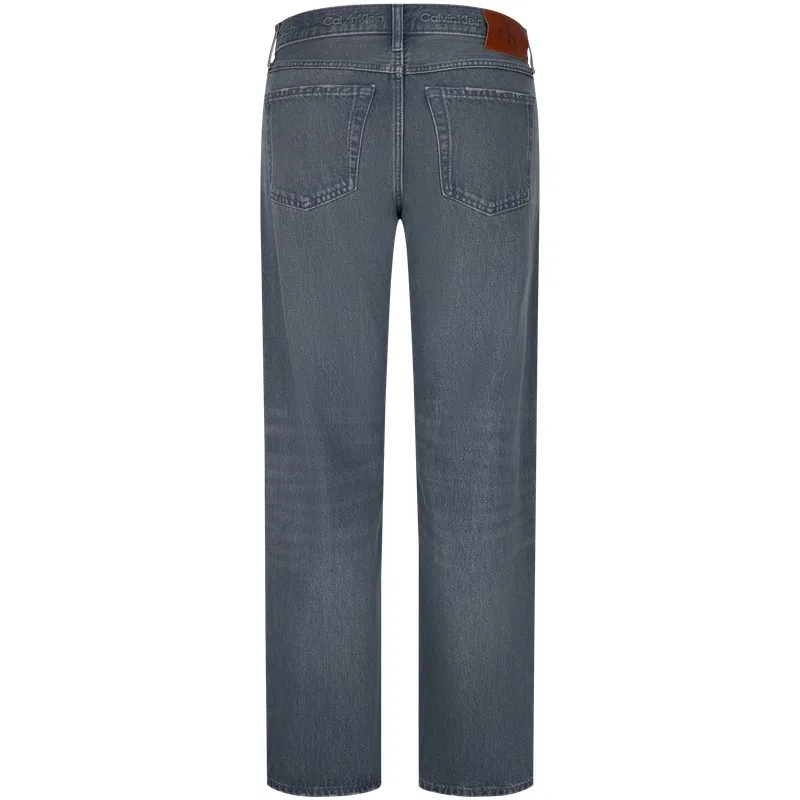 Джинсы Men's SCO Denim Black Gray Moderate Straight Fit Calvin Klein, SCO-Denim Black Gray — фото 4