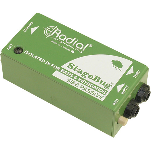

Директ-бокс Radial Engineering StageBug SB-2 Passive Direct Box R800 0120