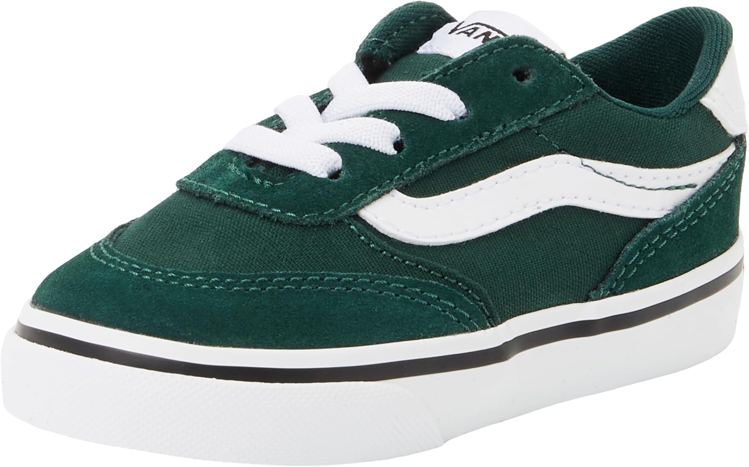 

Vans Baby-Boys Brooklyn Slip-on, Suede/Canvas Emerald