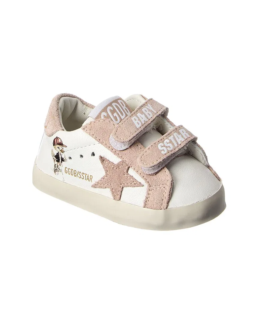 Кроссовки Golden Goose Superstar из кожи и замши