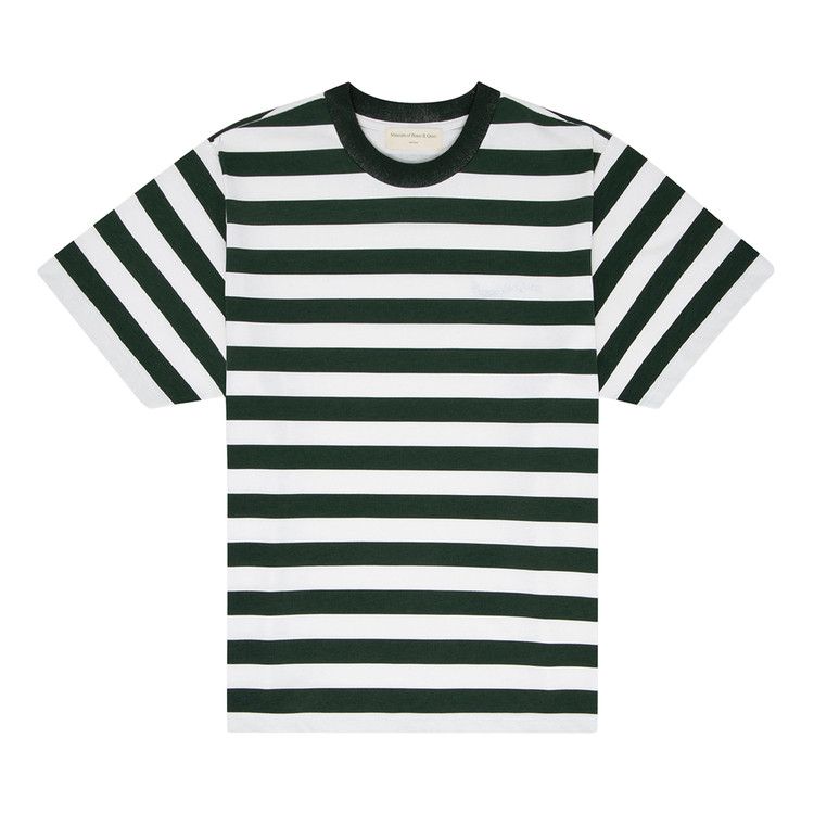 

Футболка Museum of Peace & Quiet Wordmark Striped T-Shirt, Forest