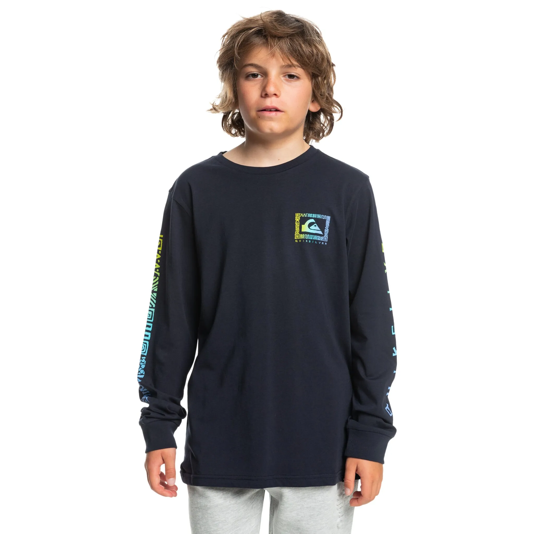 

Рубашка Quiksilver с длинными рукавами «REVIVAL LS YOUTH», темно-синий