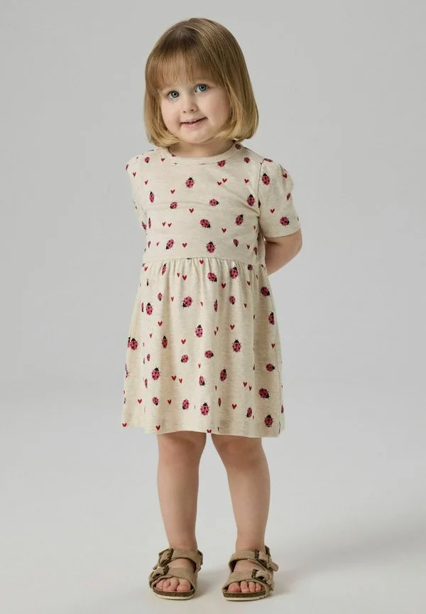 Платье-Джемпер kleid классического кроя Name It, Peyote Melange