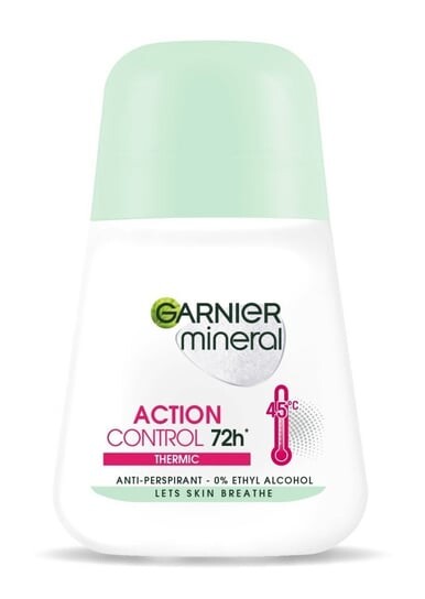 

Шариковый дезодорант Thermic 72 часа, 50 мл Garnier, Mineral Action Control
