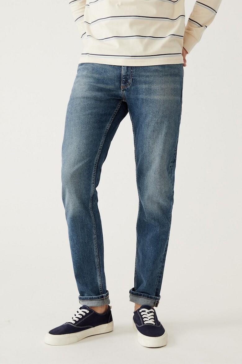 

Узкие эластичные джинсы Marks & Spencer, синий