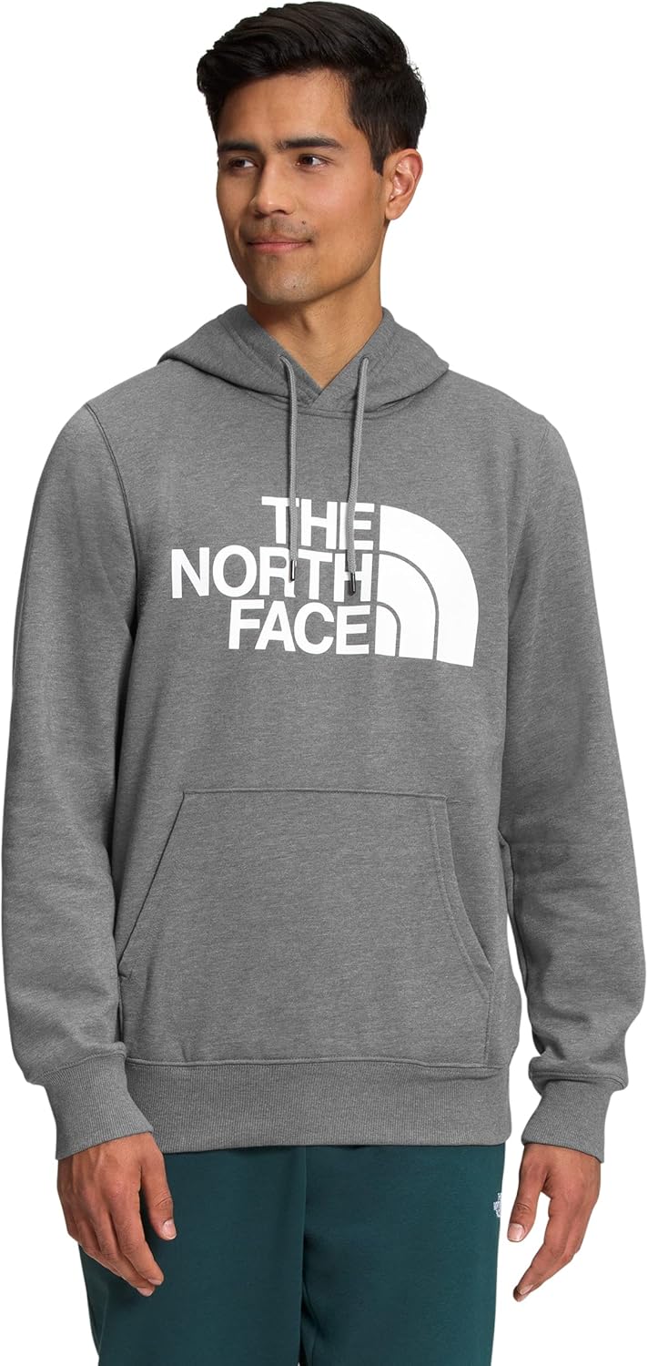 

The North Face мужская толстовка Half Dome с капюшоном, Tnf Meld Grey Heather/Tnf White