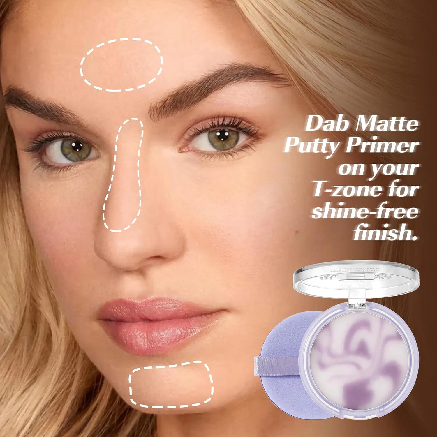 Маска для лица Easilydays — Матирующая пудра Oil Control Blurring Jelly Pressed Powder, , #04 Black, 4.5 г — фото 2