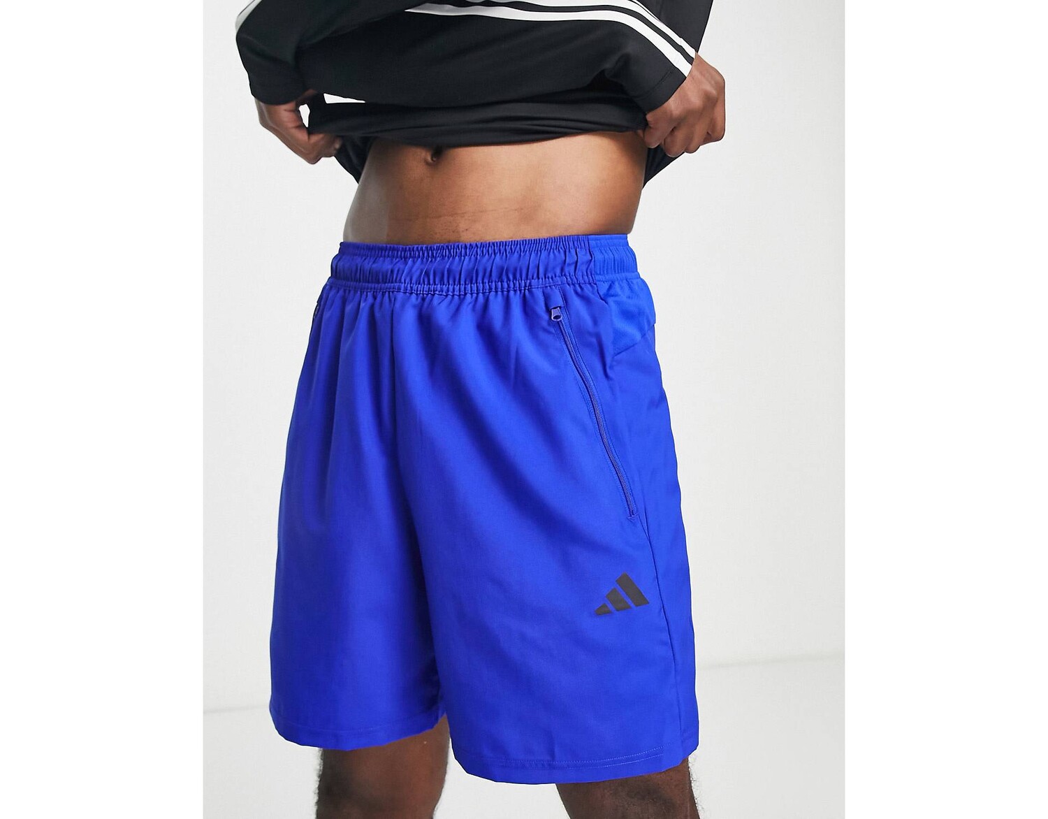 

Синие 7-дюймовые плетеные шорты adidas Training Train Essentials adidas performance