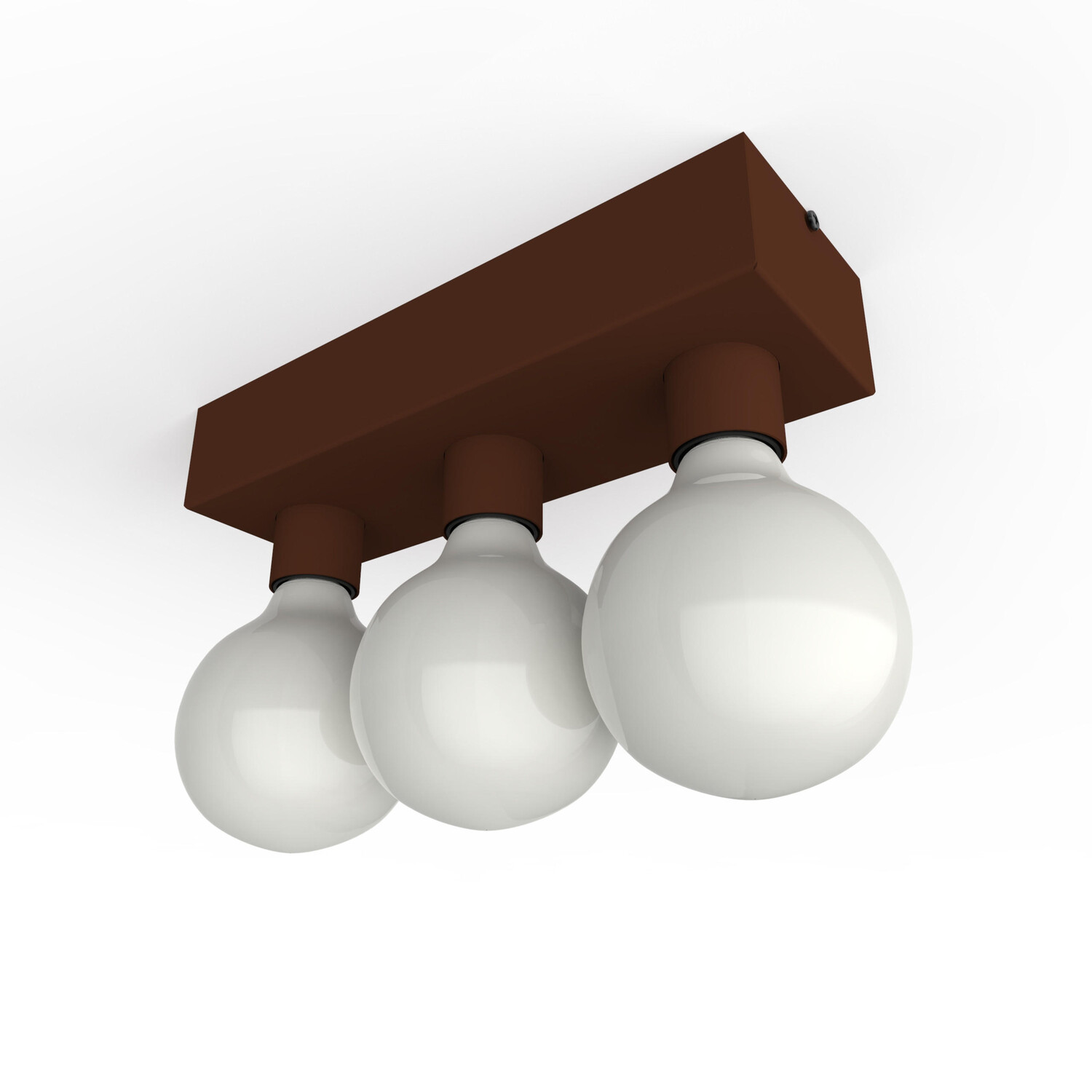 

Потолочный светильник Lumicom, 10x30x7,5 см, темно-коричневый