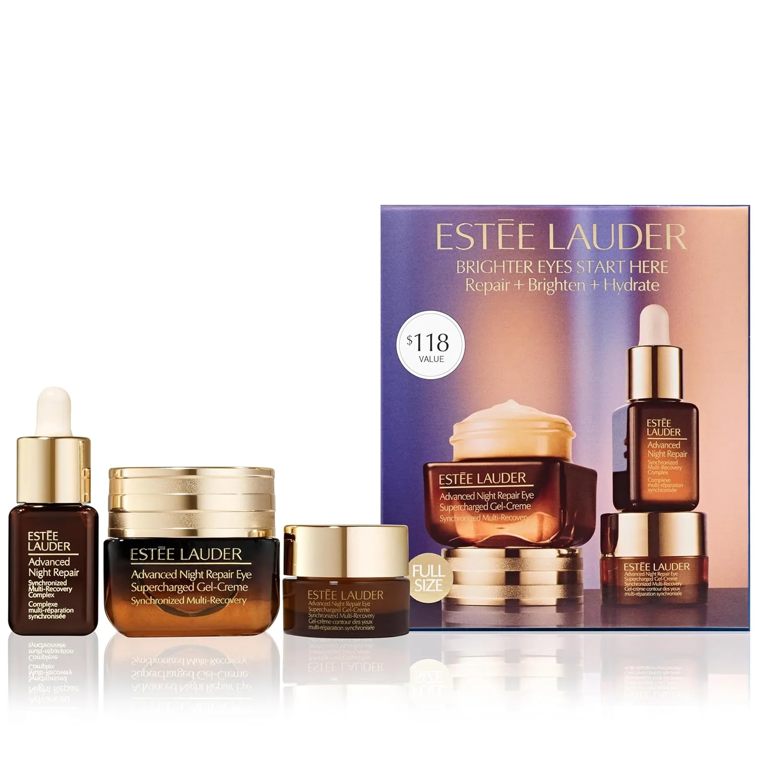 Estée Lauder Advanced Night Repair набор для путешествий из 3 средств: сыворотка для лица 6,8 мл + крем для глаз 14,8 мл + 5 мл