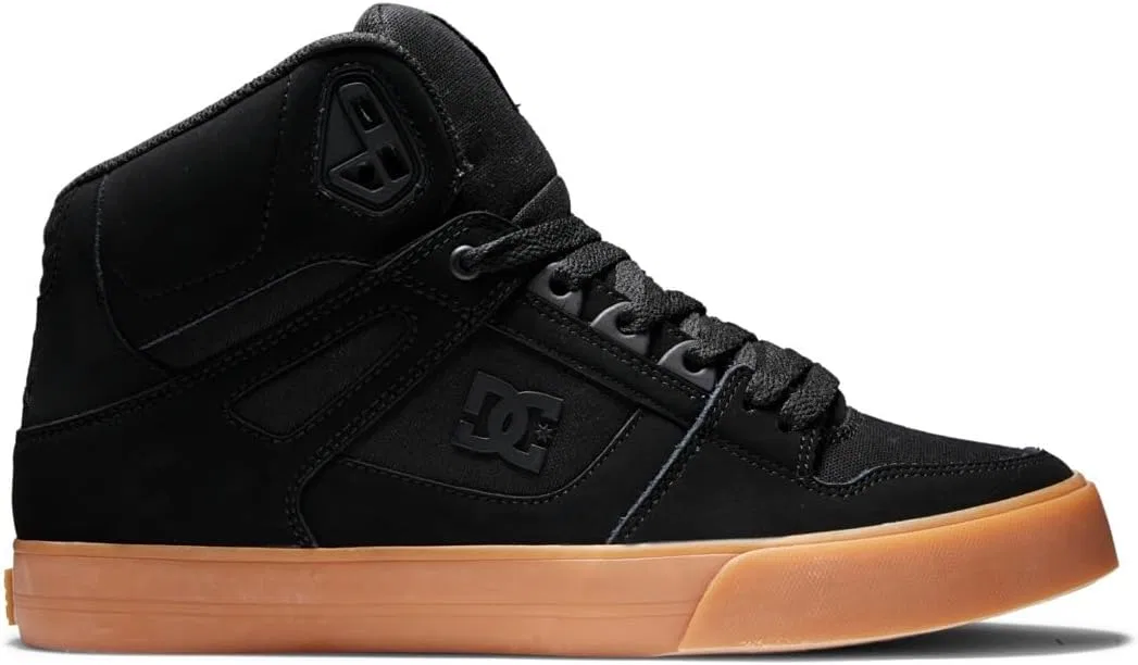 Мужские кроссовки для скейтборда DC Saf Erkek Ayakkabısı DC Shoes, Black Gum — фото 4