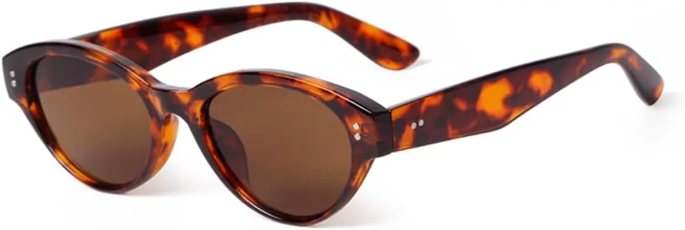 

Солнцезащитные очки с защитой UV400 | Оправа «кошачий глаз» с заклепками | для женщин и мужчин, для занятий спортом на открытом воздухе и вождения DSVIGF, 02