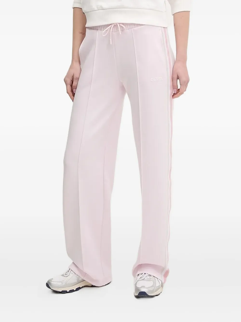 

Брюки с лампасами GUESS USA, розовый
