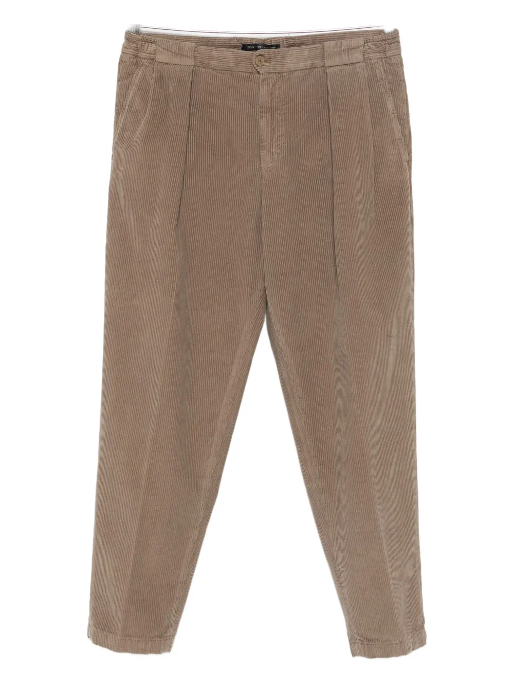 

Укороченные вельветовые брюки Briglia 1949, коричневый