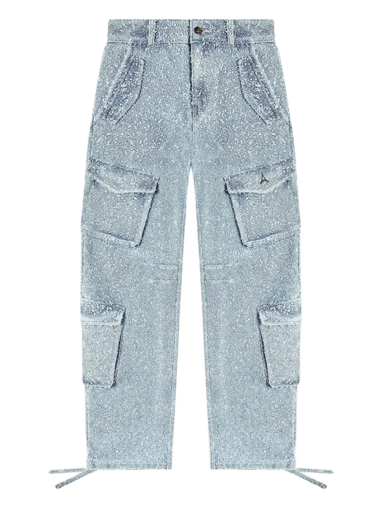 

Джинсовые брюки карго Manière De Voir Anne из букле, синий