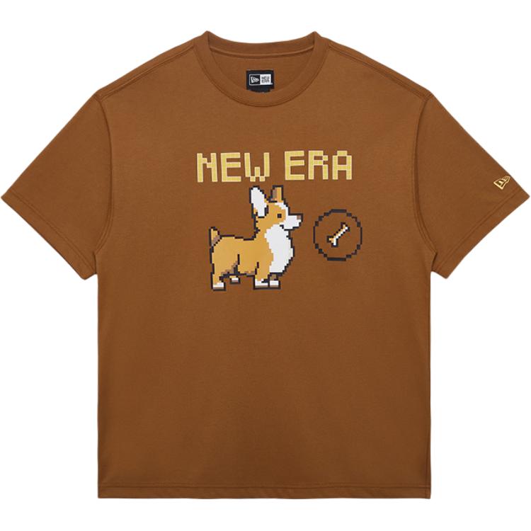 

New Era Футболка с рукавом дроп-шоулдер унисекс khaki, Хаки, New Era Футболка с рукавом дроп-шоулдер унисекс khaki