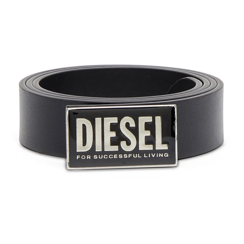 

Ремень Diesel Logo B Glossy II, черный