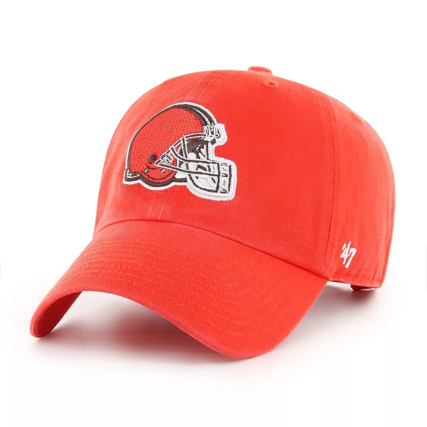 

Мужская регулируемая шляпа '47 Orange Cleveland Browns Clean Up Primary