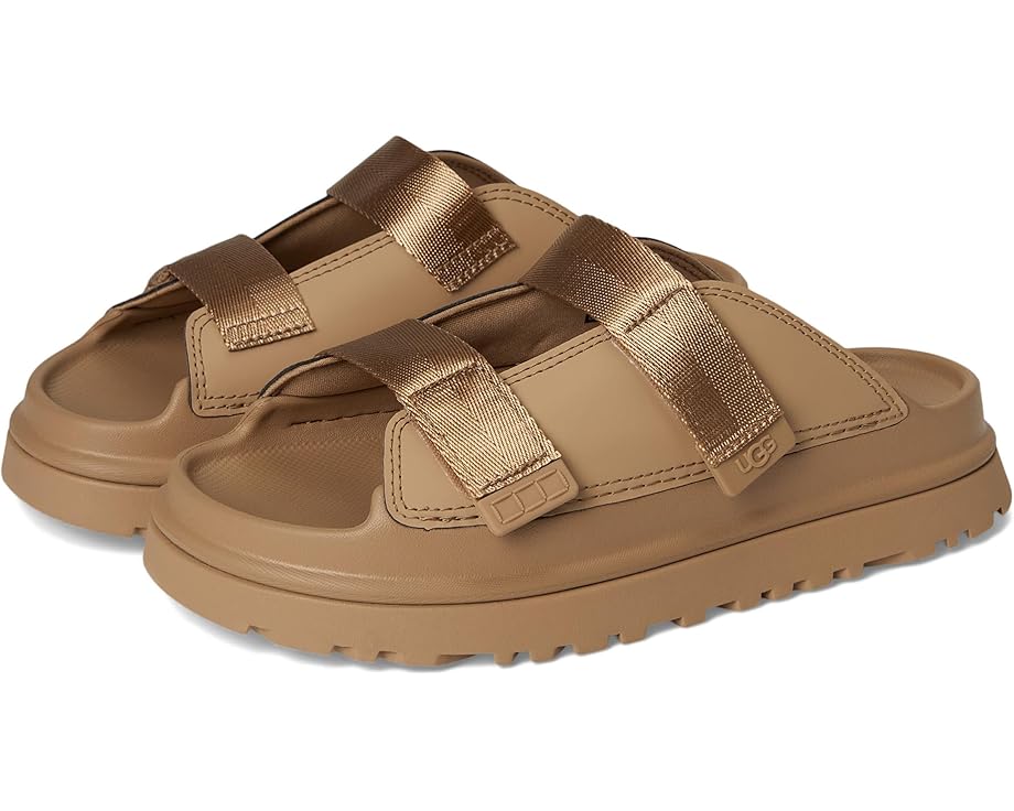 

Сандалии UGG Kids Goldenglow Slide, цвет Dark Sand