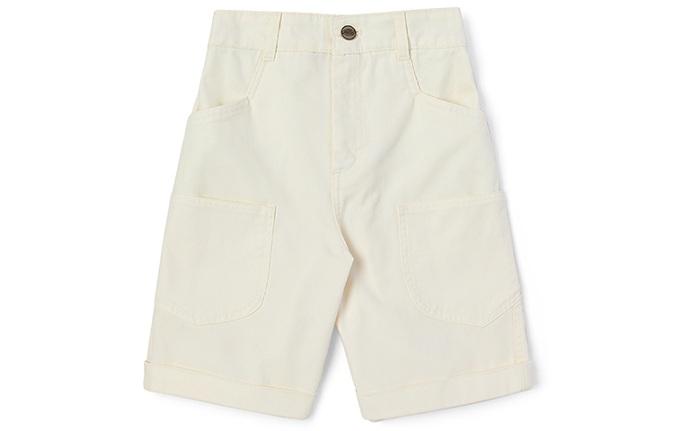 

Dickies Женские шорты-карго белого цвета Egret White