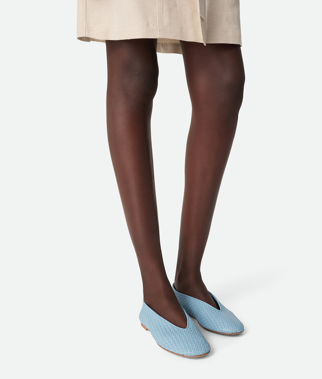 Rosa ballerina BOTTEGA VENETA, новый лед — фото 2