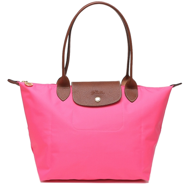 

LONGCHAMP Сумка-мессенджер Le Pliage из коровьей кожи на одно плечо, небольшого размера, женская, розового цвета