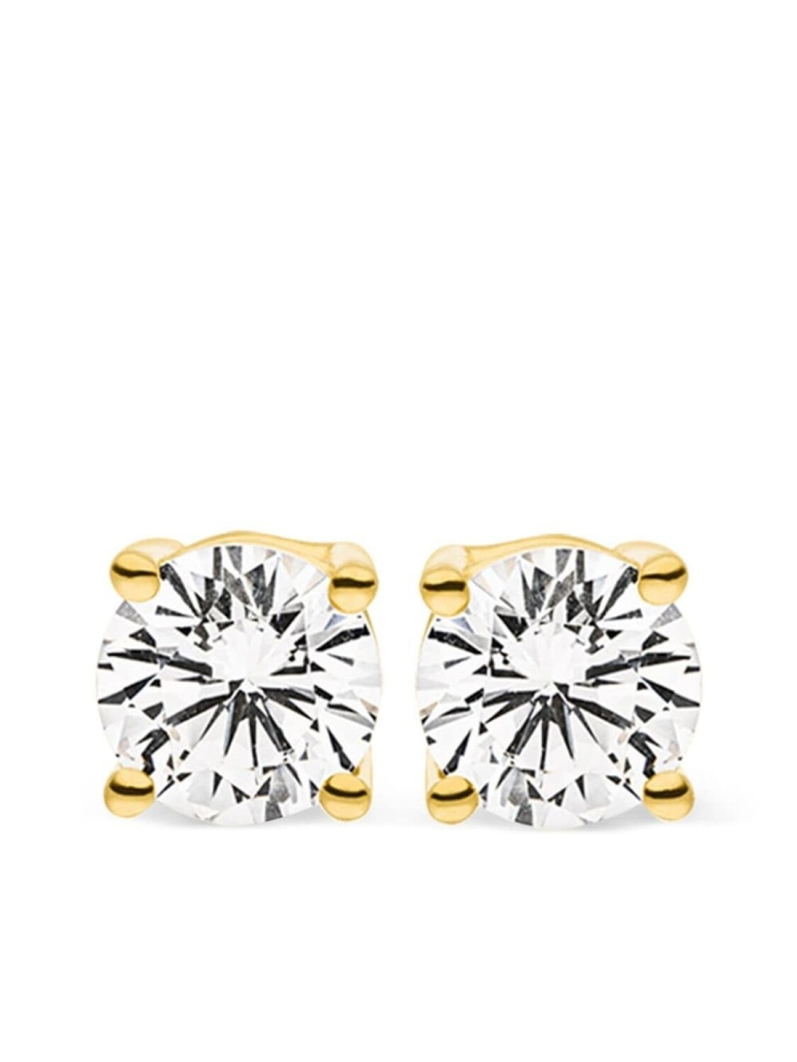 

Серьги-гвоздики Ella из желтого золота с бриллиантами VEYNOU, золотой