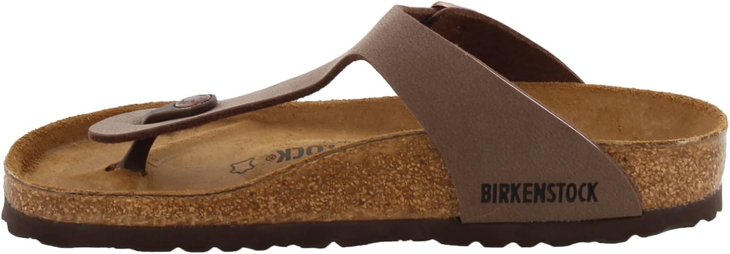Сандалии-вьетнамки Birkenstock Gizeh унисекс для взрослых, 6-6.5 Mocha — фото 4