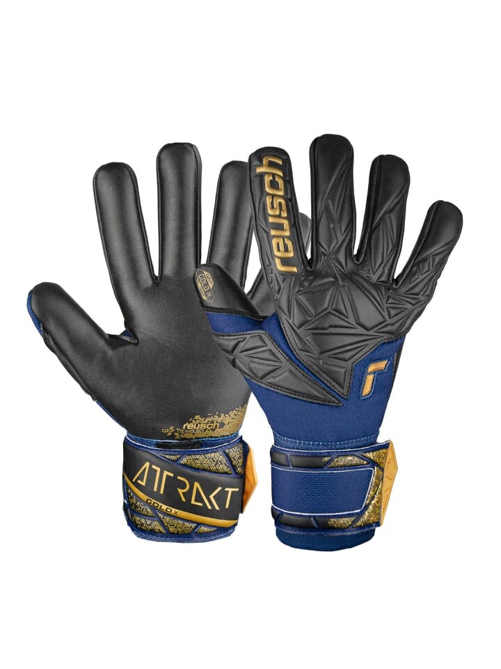 

Перчатки Reusch, цвет 4411 premium blue/gold/black