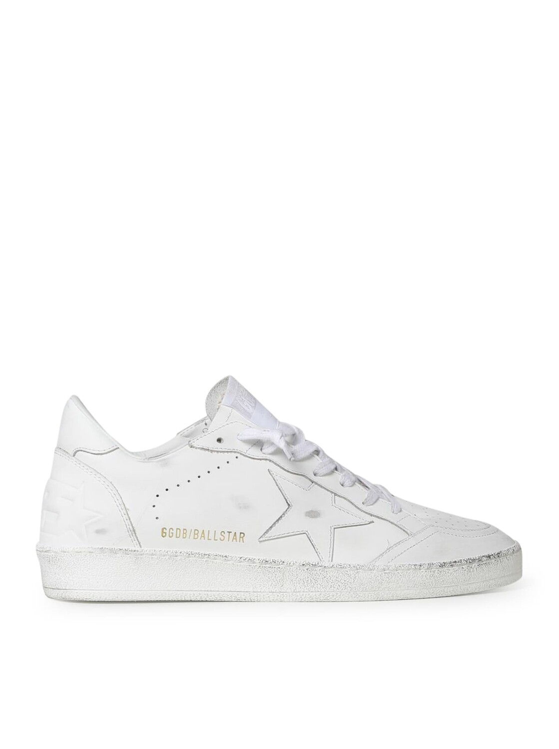 

Кроссовки Golden Goose Ballstar, белый / красный