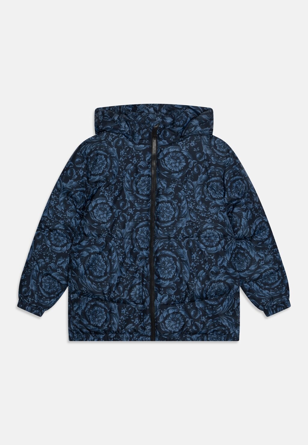 

Пуховик Baroque Kids Unisex Versace, цвет navy blue