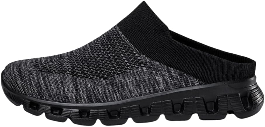 

Мужские дышащие кроссовки Hhhchpm, легкие мужские кроссовки без шнурков, повседневная обувь для активного отдыха на улице, черный