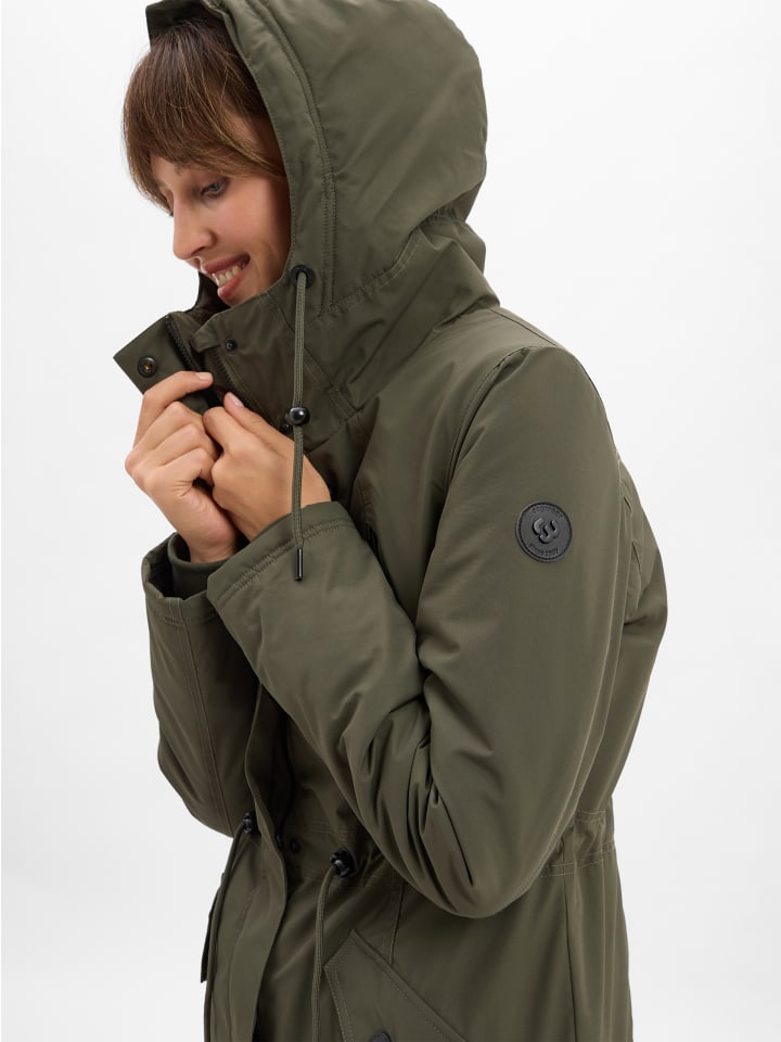 

Парка ragwear, оливковый