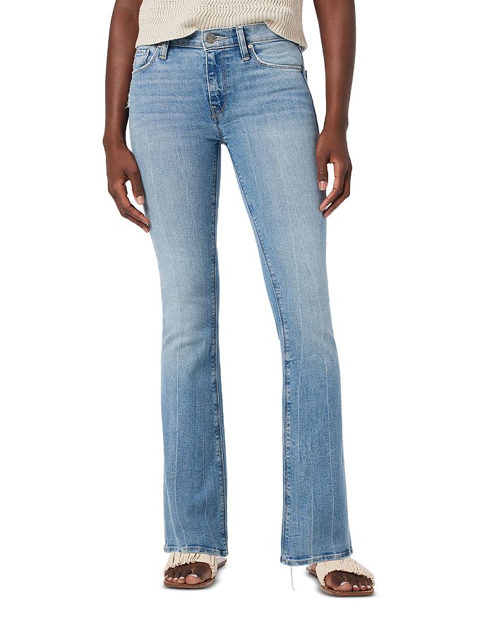 

Джинсы Nico Mid Rise Bootcut в потертой обработке Mustang Hudson, синий