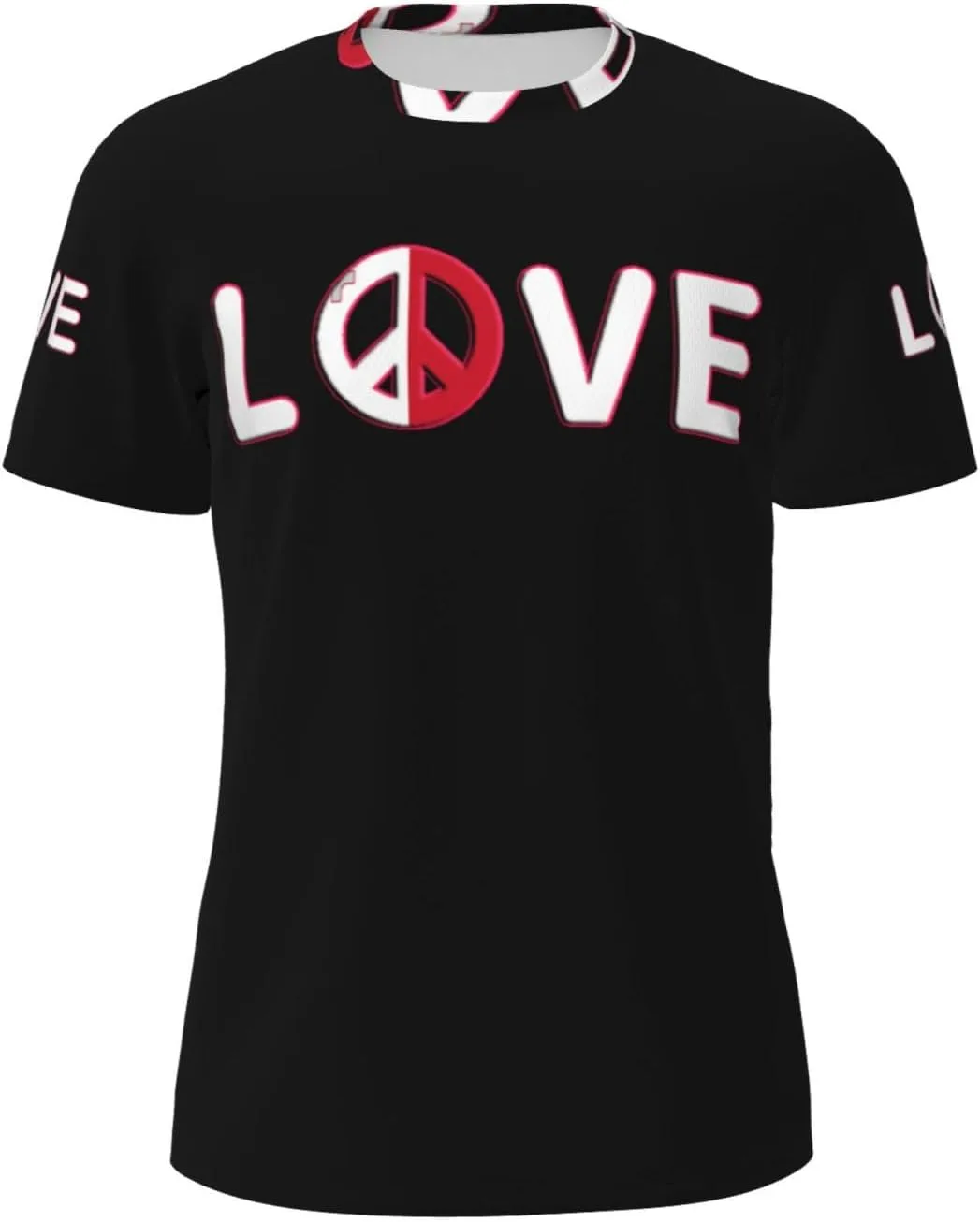 

Мужская футболка с коротким рукавом из сетчатой ткани Quick-Dry