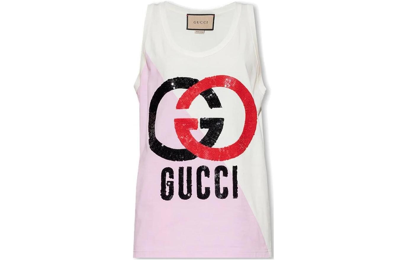 

Футболка женская белая Gucci