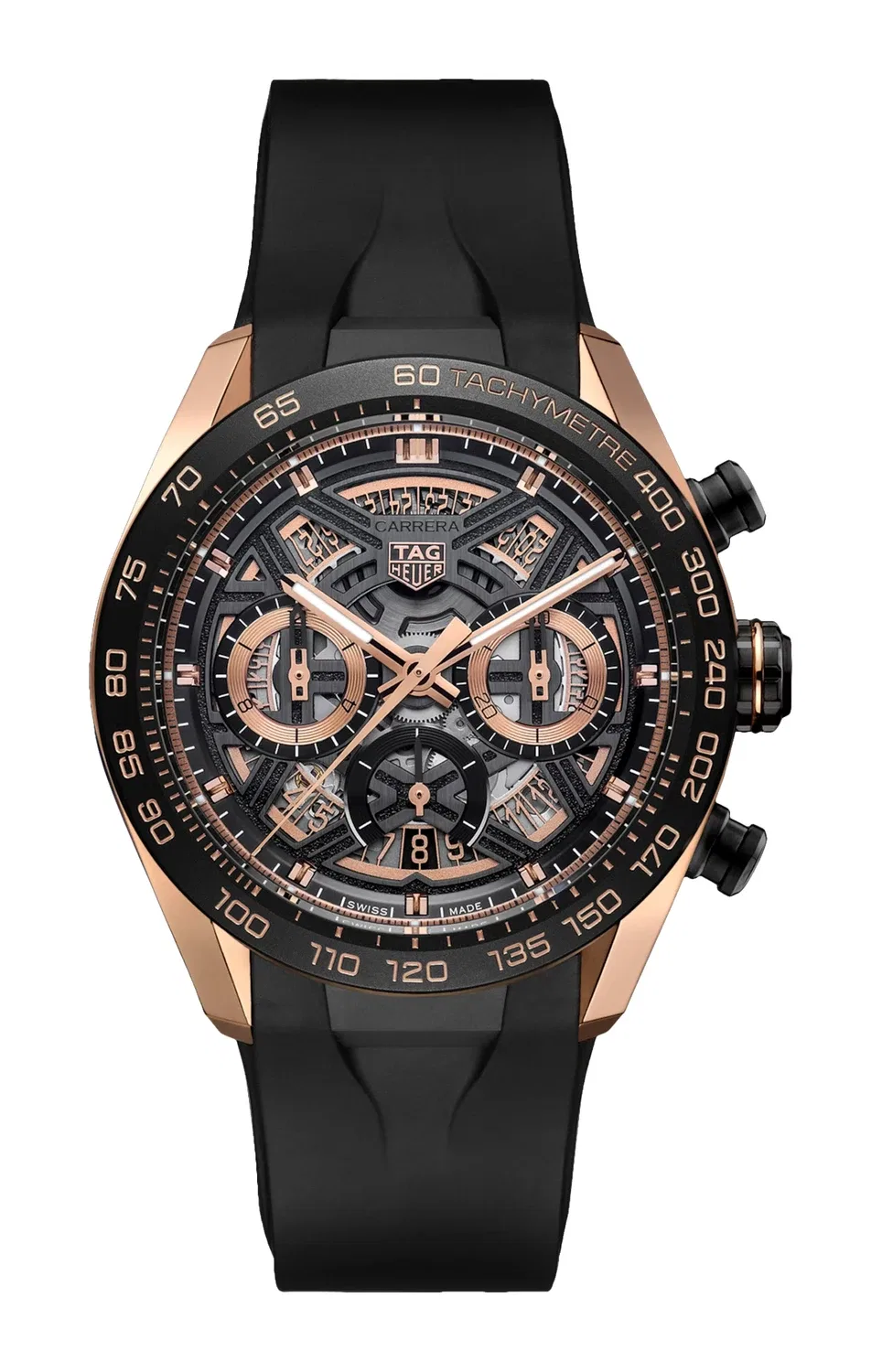 TAG HEUER CARRERA ХРОНОГРАФ EXTREME SPORT - CBU2050.FT6273, серебряный