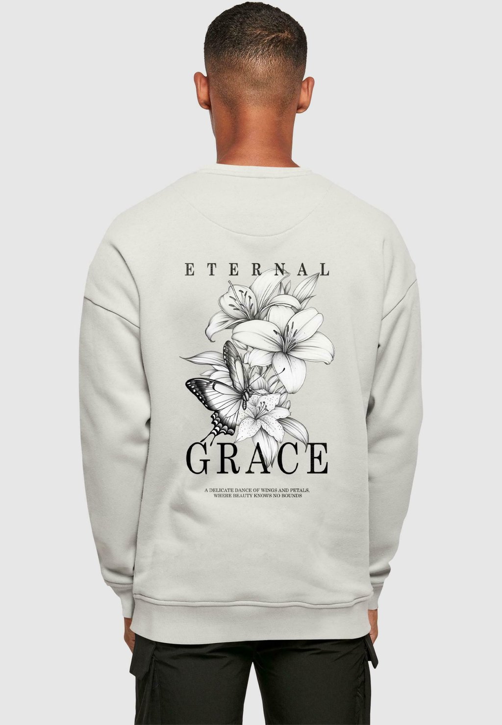 

Толстовка ETERNAL GRACE CREWNECK Merchcode, светло-серый
