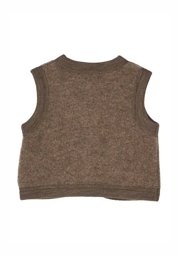 Жилет Müsli By Green Cotton, Walnut Melange — фото 2