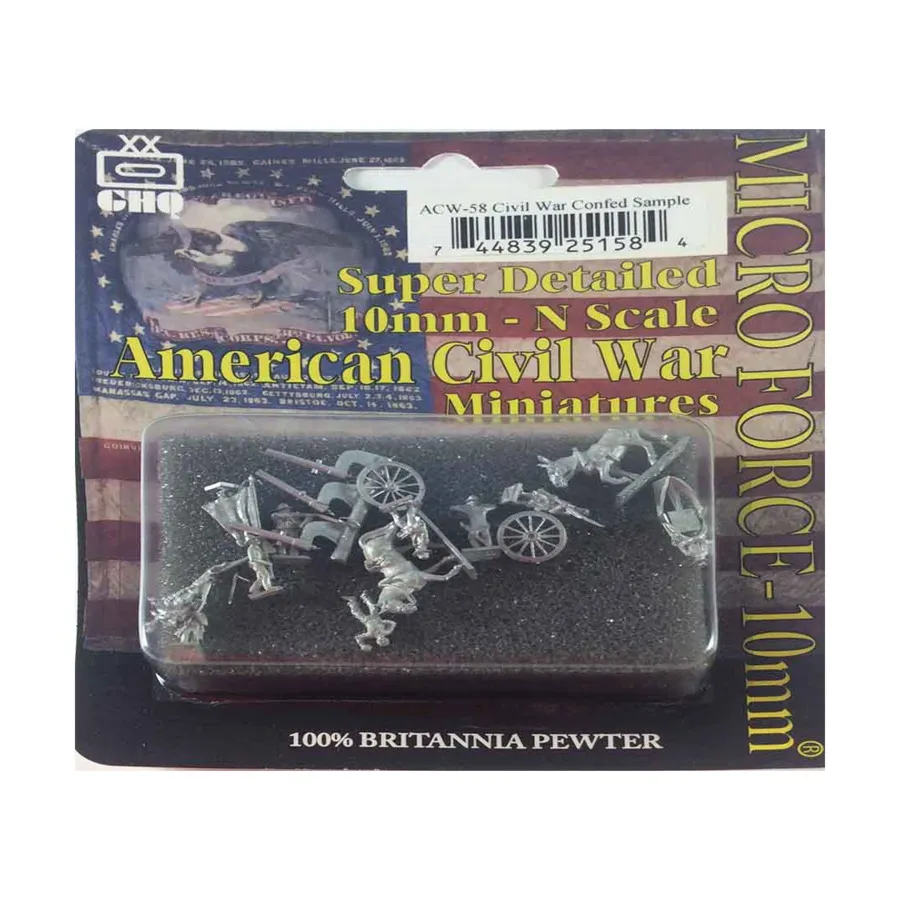 

Образец пакета Конфедерации, Micro Force American Civil War Figures - Accessories (10mm)