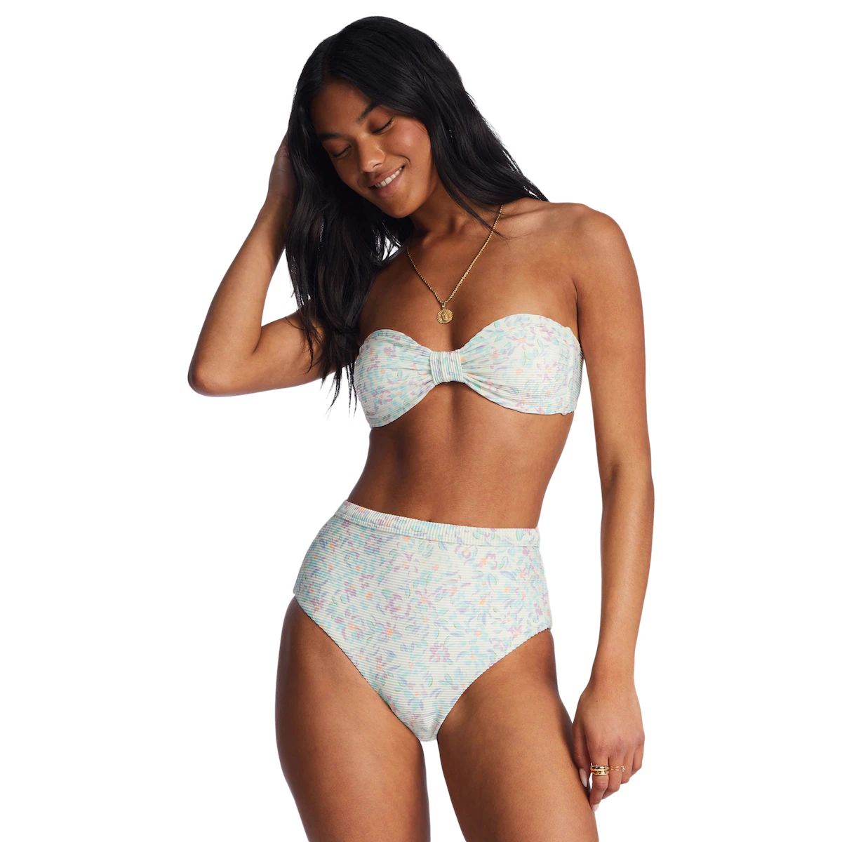 

Sweet Oasis Tanlines Billabong Женские ретро плавки бикини, белый